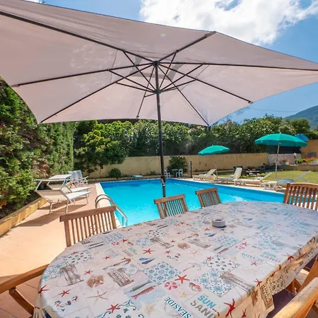 Villa Mimosa Con Piscina - Goelba Marmi