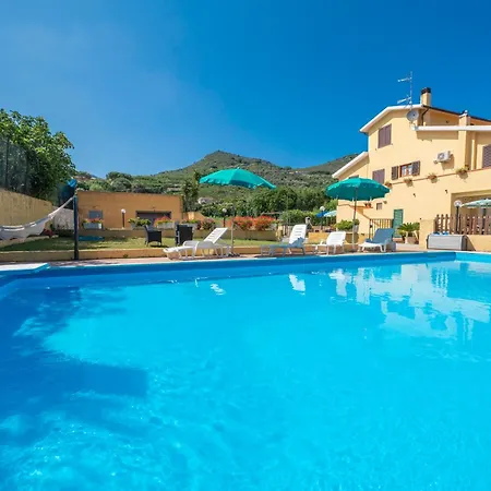 Villa Mimosa Con Piscina - Goelba Marmi